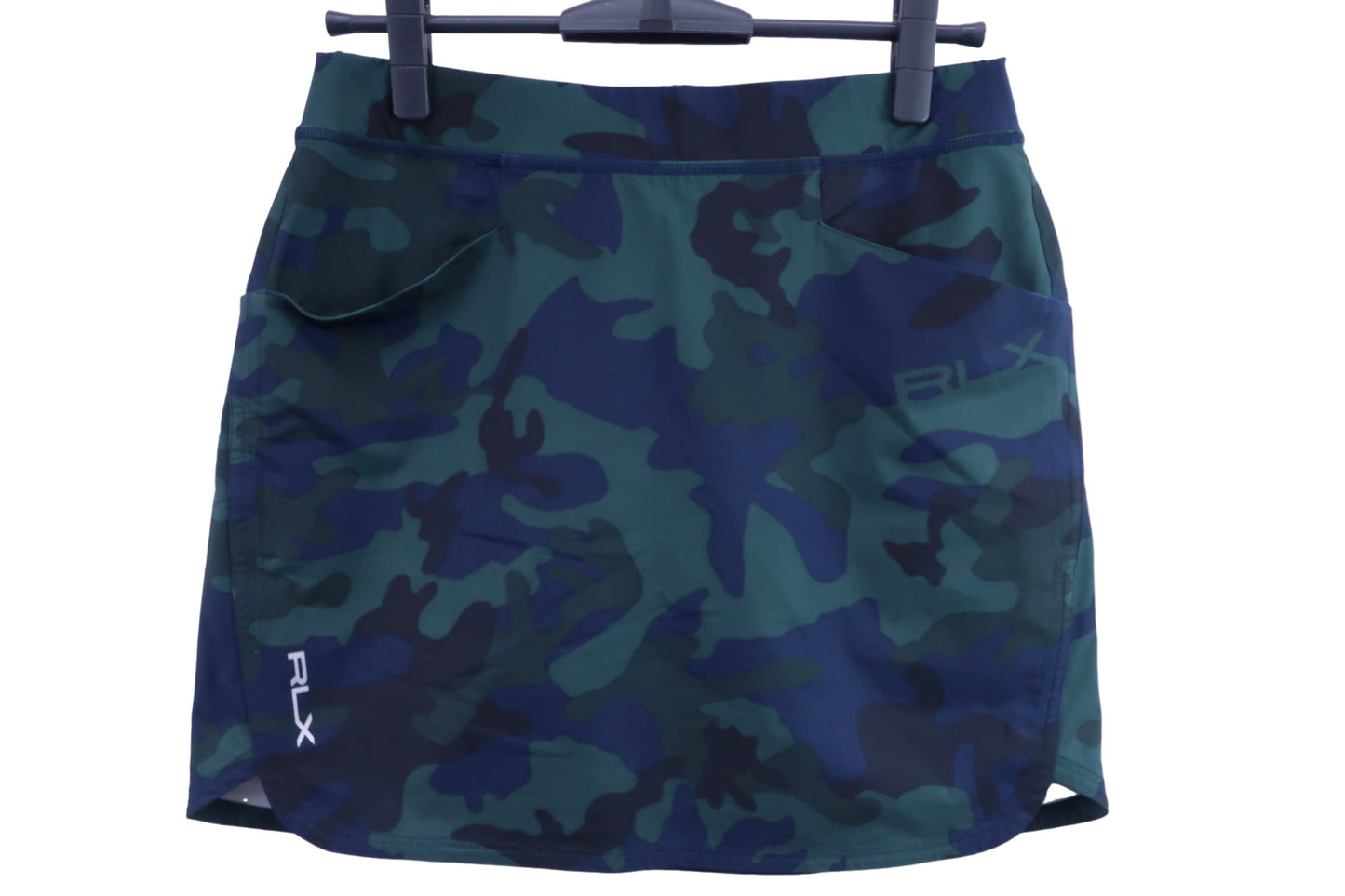 RLX RALPH LAUREN(アールエルエックス) スカート ネイビーグリーンカモフラ柄 レディース S A-1