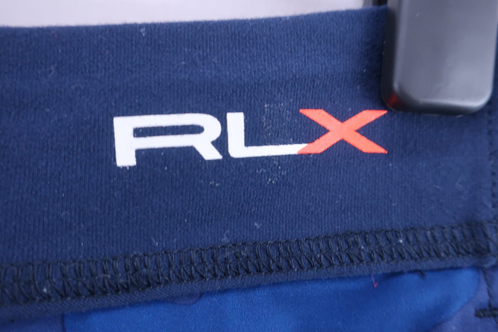 RLX RALPH LAUREN(アールエルエックス) スカート 青カモフラ柄 レディース XS A-2
