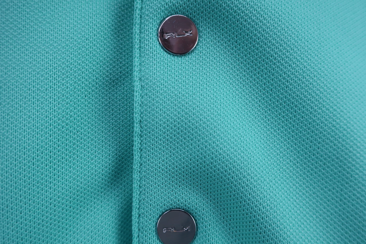 RLX RALPH LAUREN(アールエルエックス) ポロシャツ 緑 レディース S A-4