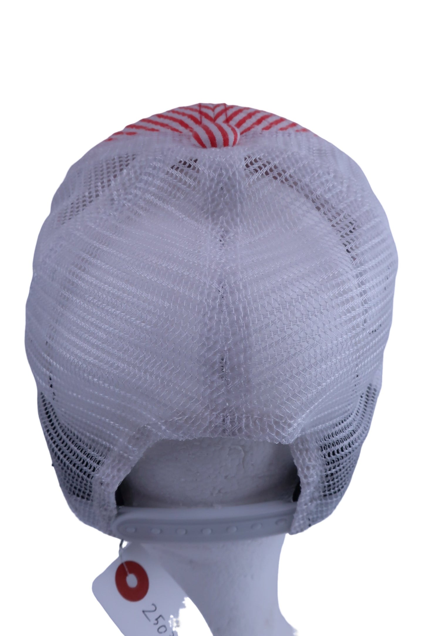 Callaway(キャロウェイ) キャップ 赤白ストライプ レディース フリーサイズ B-4