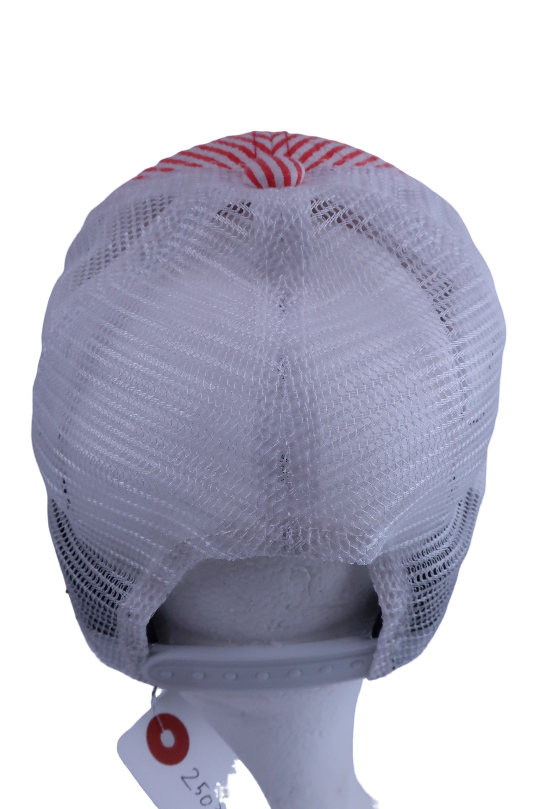 Callaway(キャロウェイ) キャップ 赤白ストライプ レディース フリーサイズ B-4