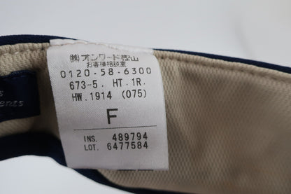 23区 GOLF(23区ゴルフ) サンバイザー ネイビー レディース フリーサイズ A-7