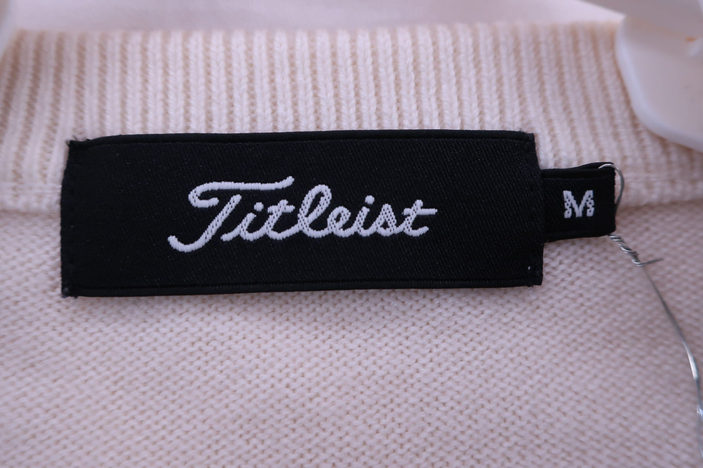 Titleist(タイトリスト) セーター 白グレーチェック メンズ M A-2