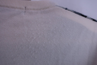 Titleist(タイトリスト) セーター 白グレーチェック メンズ M A-5