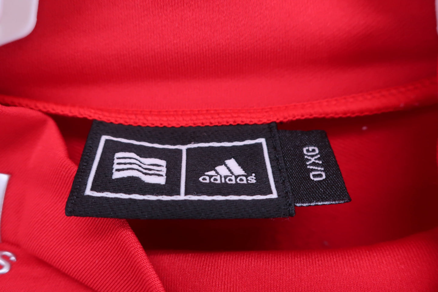 adidas(アディダス) 長袖モックネックシャツ 赤 メンズ O A-2