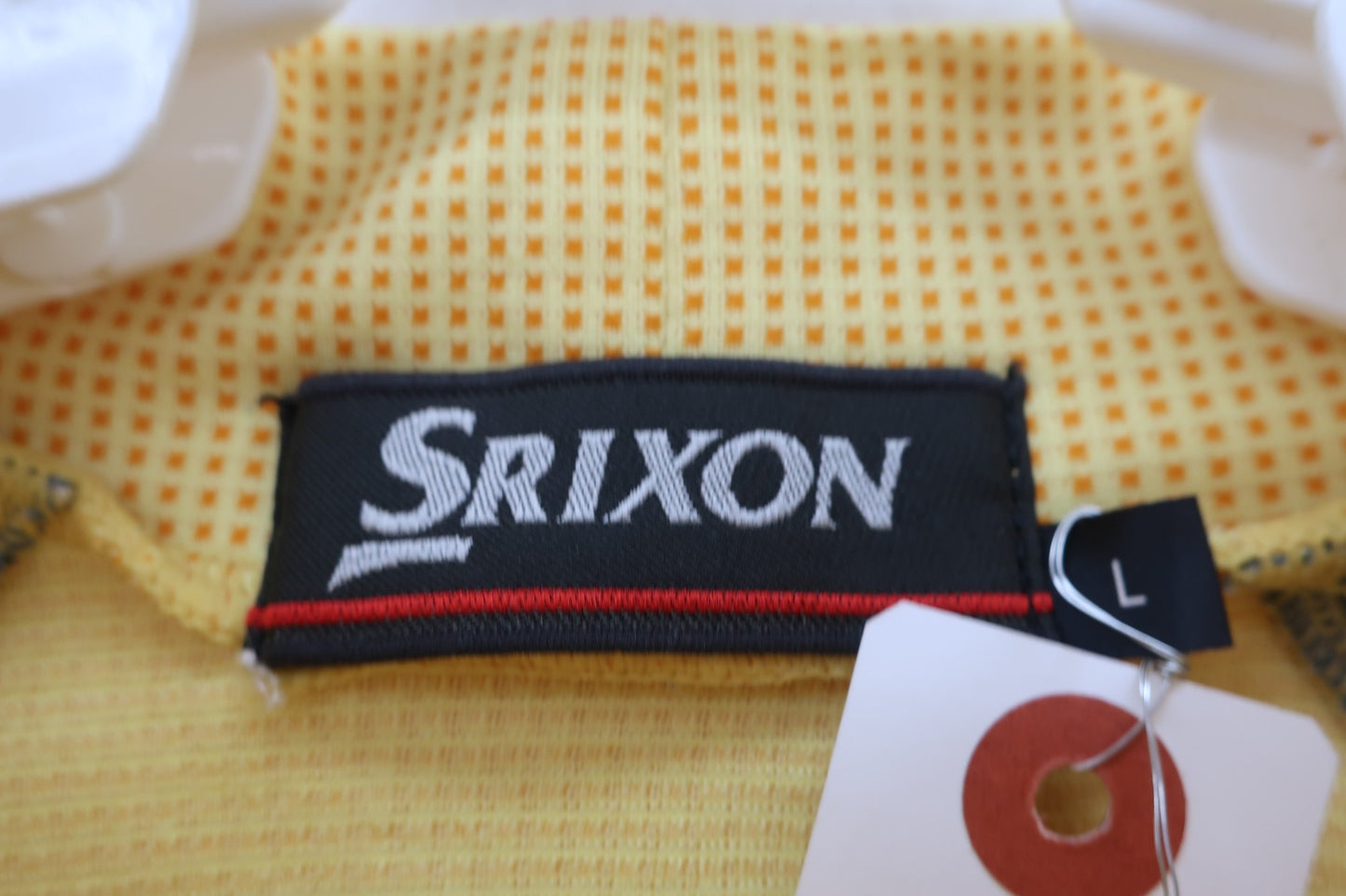 SRIXON(スリクソン) 長袖モックネックシャツ 黄色 メンズ L A-3