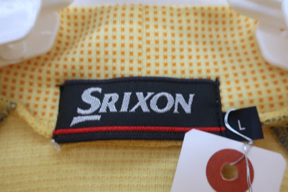 SRIXON(スリクソン) 長袖モックネックシャツ 黄色 メンズ L A-3