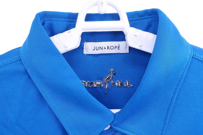 Jun and Rope(ジュン アンド ロペ) ポロシャツ 青 メンズ 青 XL A-6