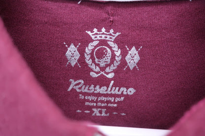 RUSSELUNO(ラッセルノ) ポロシャツ 紫 メンズ XL B-2