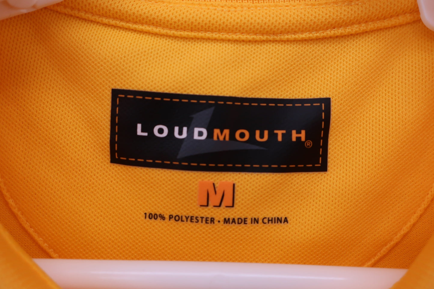 LOUDMOUTH(ラウドマウス) ポロシャツ 黄色 メンズ M A-2