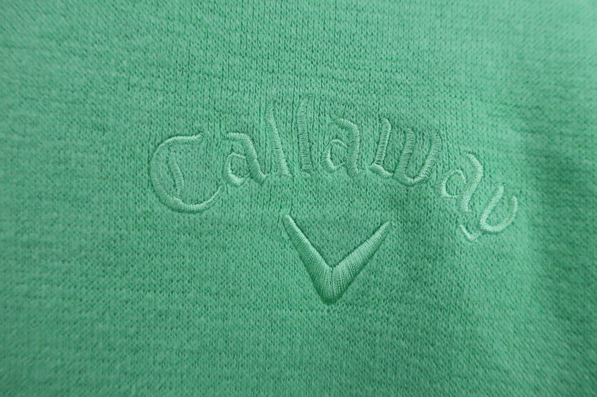 Callaway(キャロウェイ) 長袖モックネックシャツ 黄緑 メンズ LL R21233108 A-2