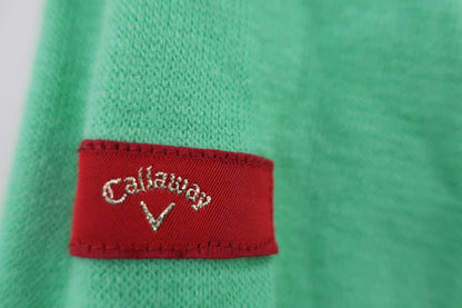 Callaway(キャロウェイ) 長袖モックネックシャツ 黄緑 メンズ LL R21233108 A-5
