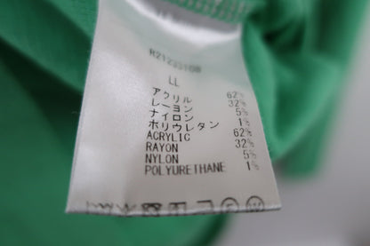 Callaway(キャロウェイ) 長袖モックネックシャツ 黄緑 メンズ LL R21233108 A-6