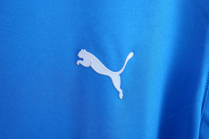 PUMA GOLF(プーマゴルフ) ポロシャツ 黒青 メンズ M A-3