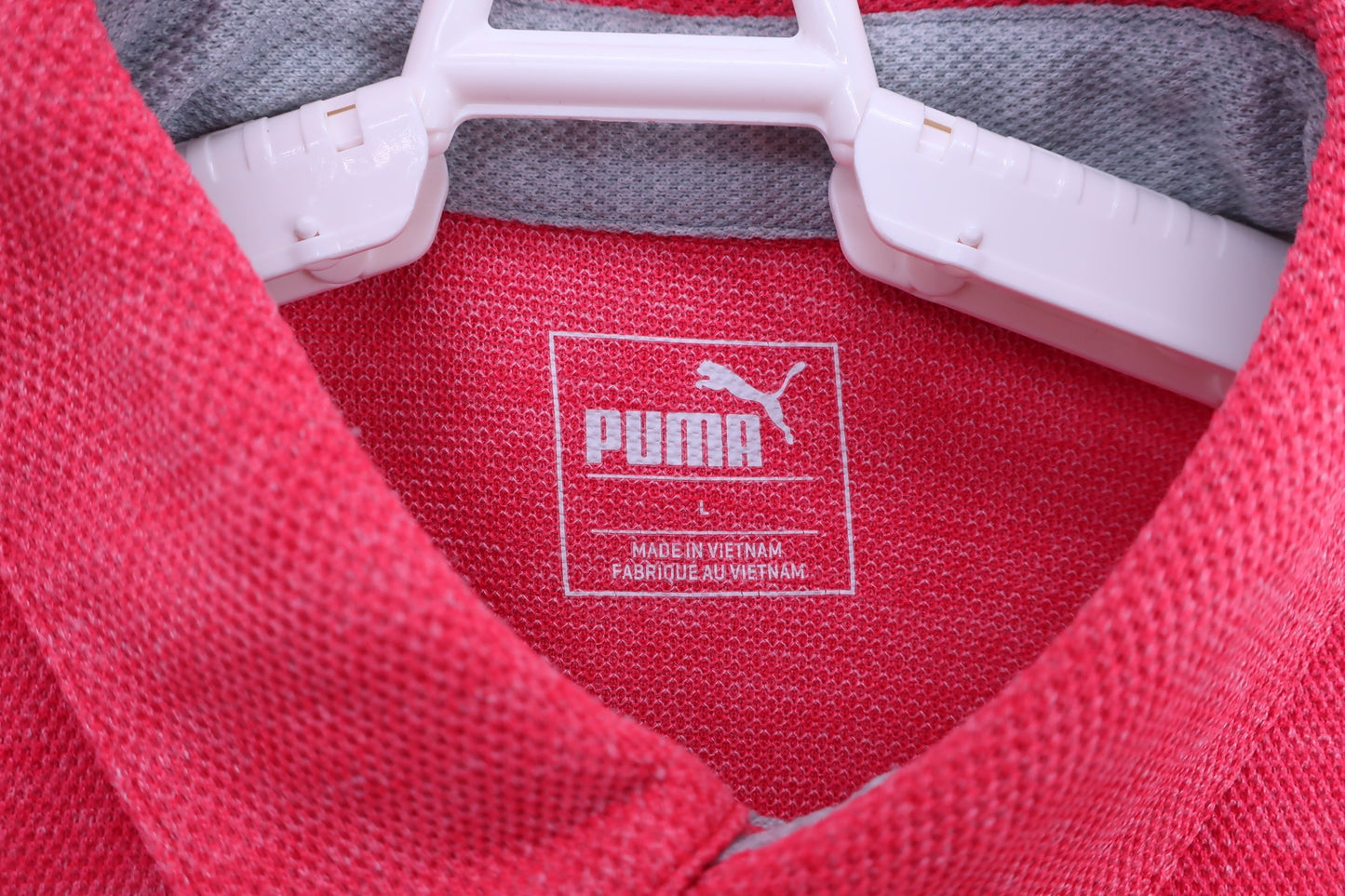 PUMA GOLF(プーマゴルフ) ポロシャツ ピンク メンズ L A-2