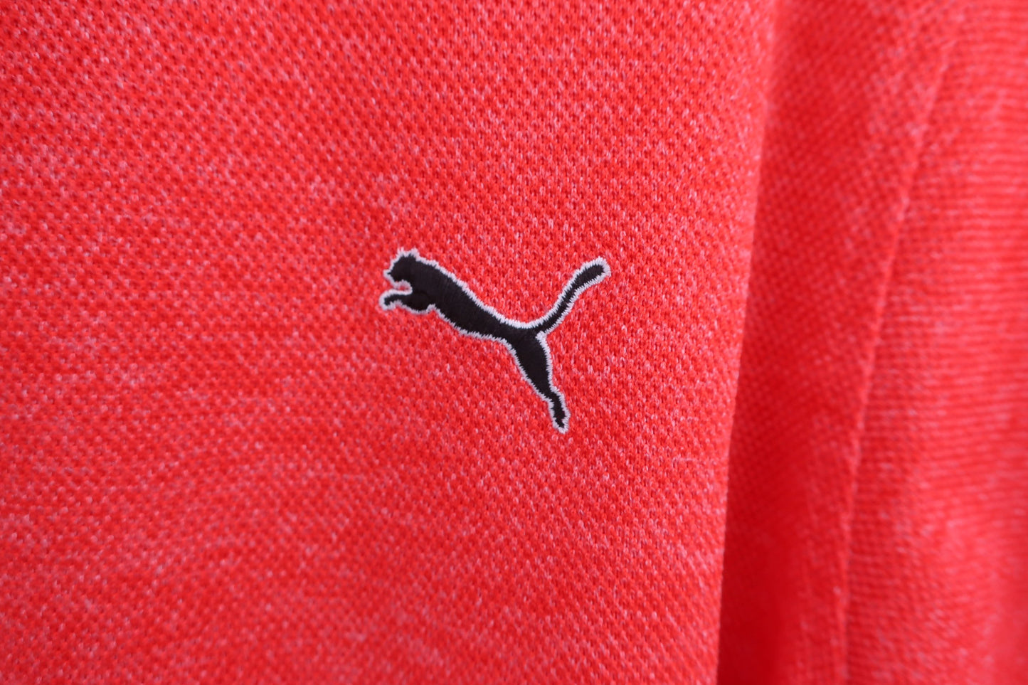 PUMA GOLF(プーマゴルフ) ポロシャツ 赤 メンズ O A-3