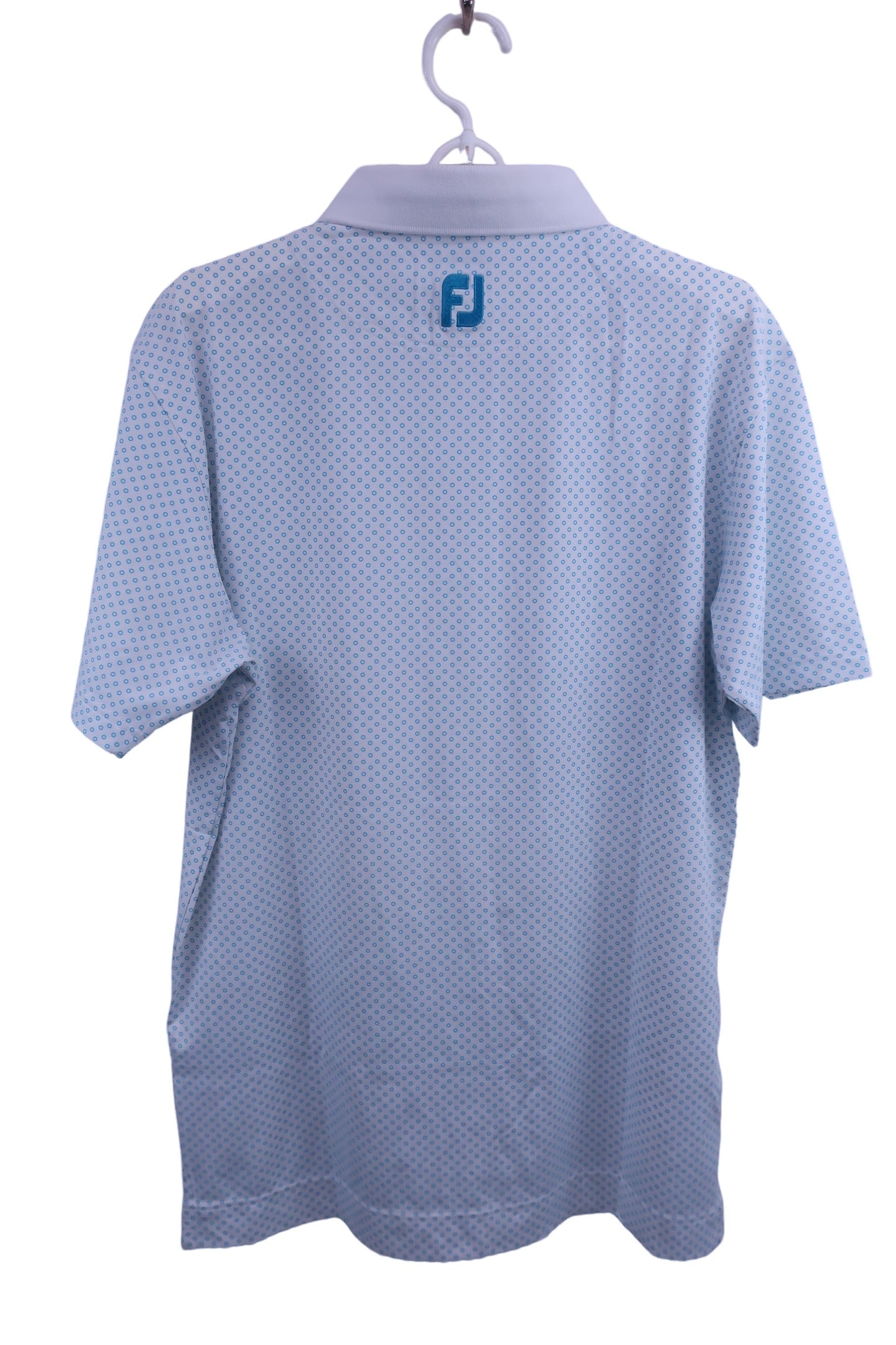 FOOTJOY(フットジョイ) ポロシャツ 白水色 メンズ L A-3