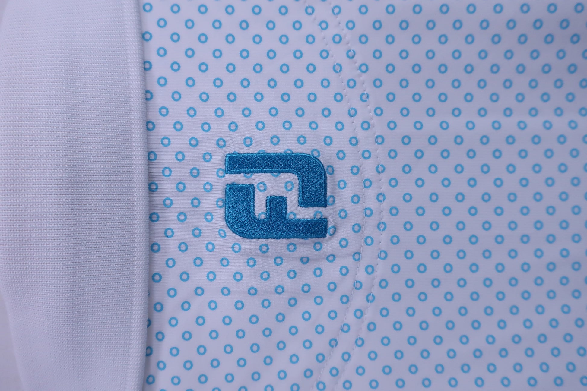 FOOTJOY(フットジョイ) ポロシャツ 白水色 メンズ L A-4