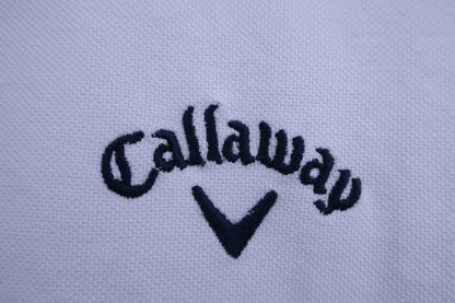Callaway(キャロウェイ) ポロシャツ 白 メンズ LL 241-7157510 A-2