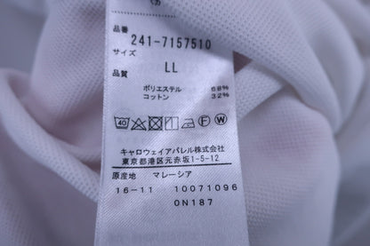 Callaway(キャロウェイ) ポロシャツ 白 メンズ LL 241-7157510 A-8