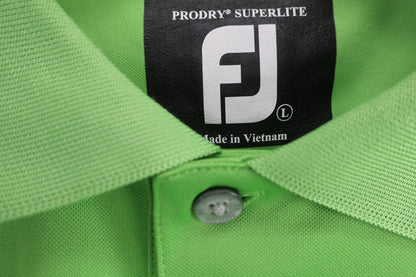 FOOTJOY(フットジョイ) ポロシャツ 黄緑 メンズ L B-3