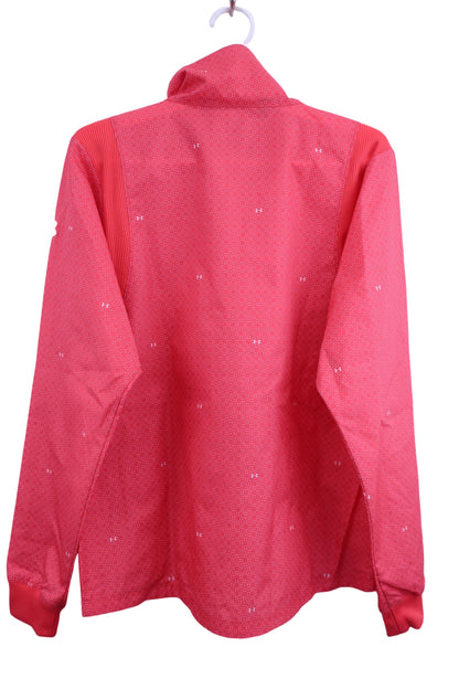 UNDER ARMOUR(アンダーアーマー) ウィンドブレーカー 赤白ドット柄 レディース LG A-4