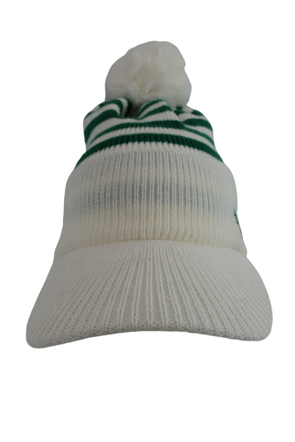 PEARLY GATES(パーリーゲイツ) ニットキャップ 白緑 レディース フリーサイズ B-2