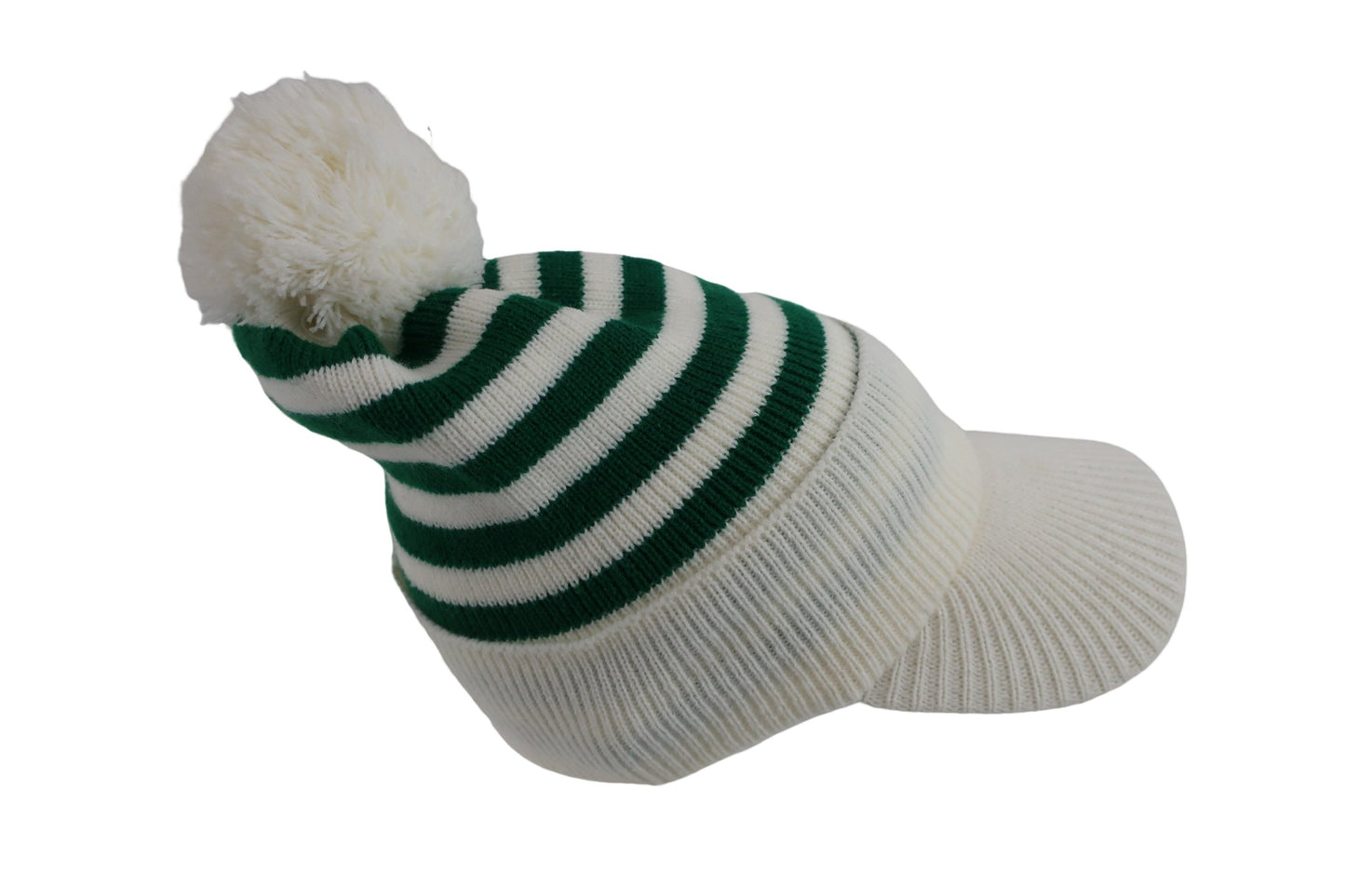 PEARLY GATES(パーリーゲイツ) ニットキャップ 白緑 レディース フリーサイズ B-3