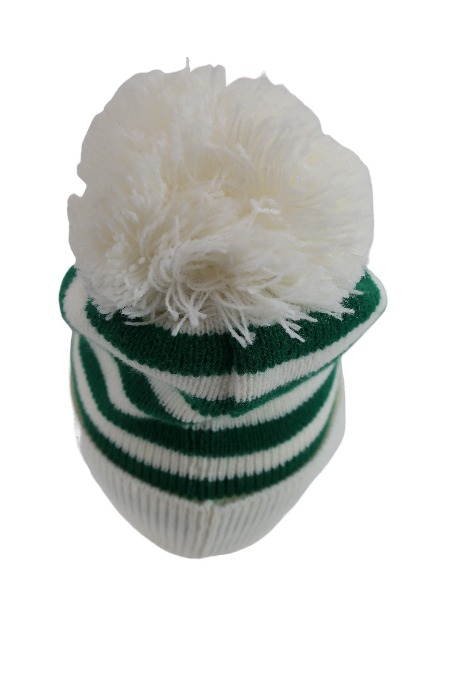 PEARLY GATES(パーリーゲイツ) ニットキャップ 白緑 レディース フリーサイズ B-4