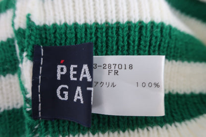 PEARLY GATES(パーリーゲイツ) ニットキャップ 白緑 レディース フリーサイズ B-8