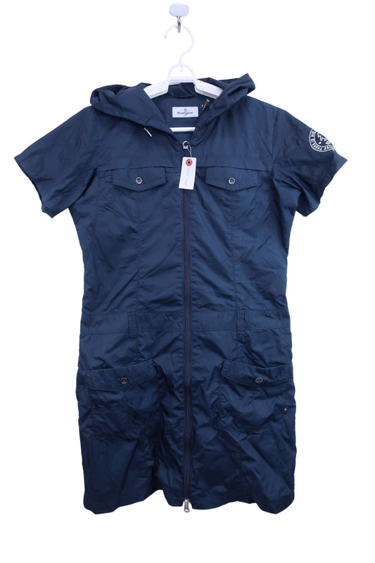 Munsingwear(マンシングウェア) 半袖ナイロンワンピース ネイビー レディース M A-1