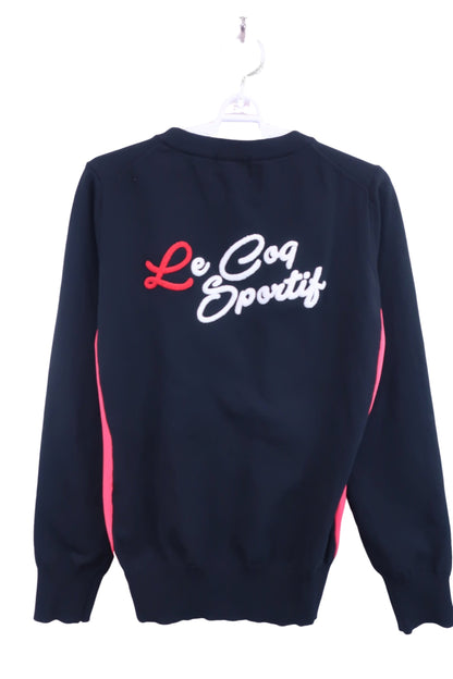 le coq sportif(ルコックスポルティフ) トレーナー 黒 レディース L A-5