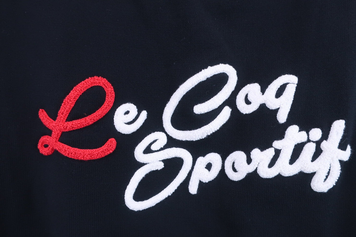 le coq sportif(ルコックスポルティフ) トレーナー 黒 レディース L A-6