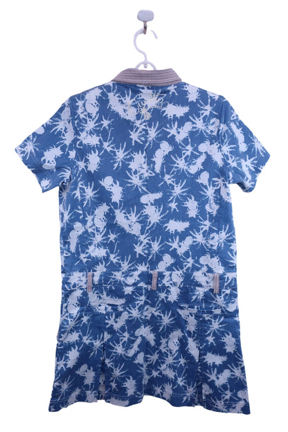 Cuarto UNITED(クアルトユナイテッド) ワンピース 水色 レディース L A-4