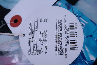 rienda suelta(リエンダスエルタ) ノースリーブワンピース(インナー付) 黒花柄 レディース M N-2