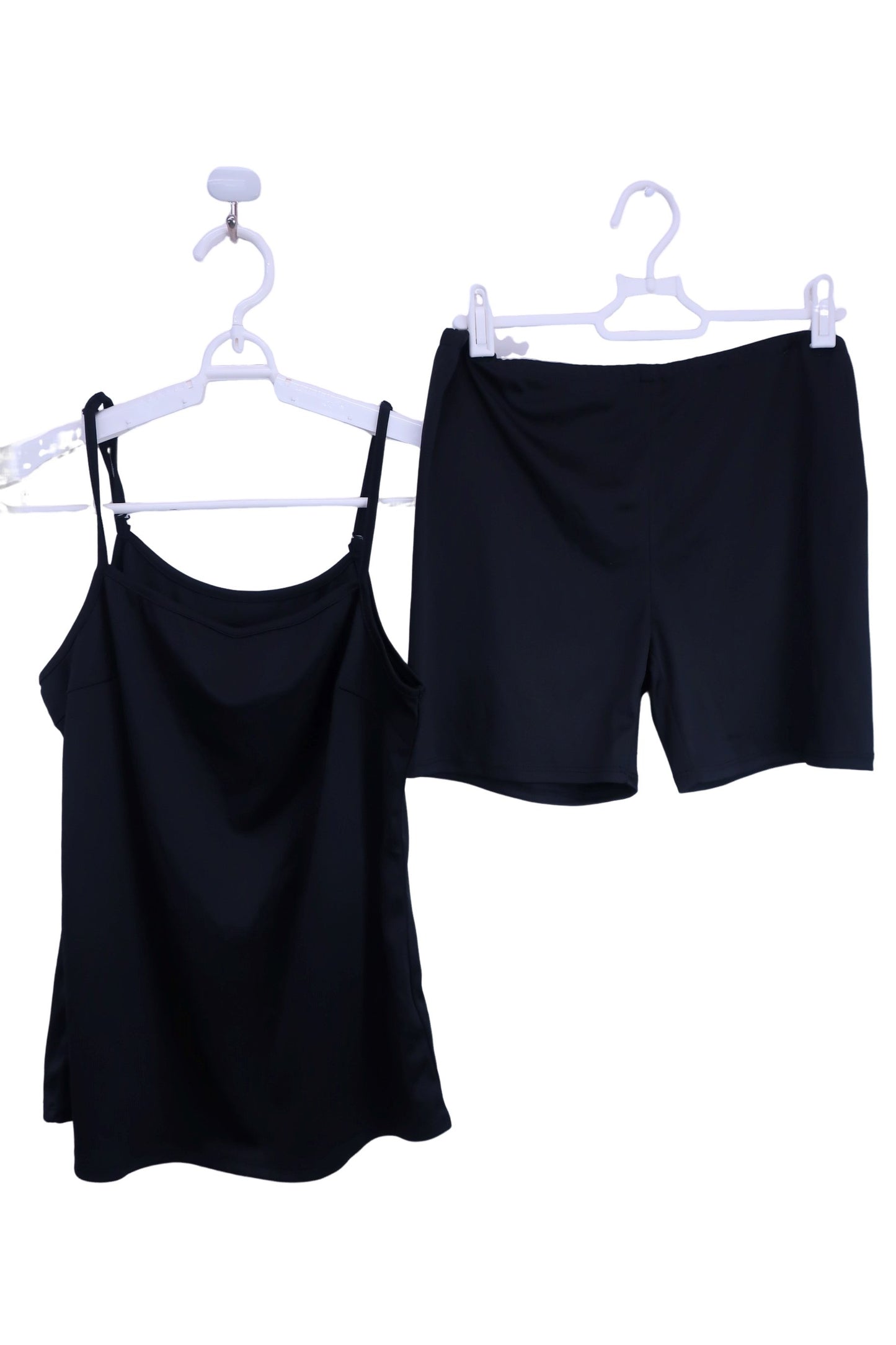 rienda suelta(リエンダスエルタ) ノースリーブワンピース(インナー付) 黒花柄 レディース M N-7