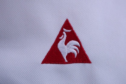 le coq sportif(ルコックスポルティフ) ポロシャツ 白 メンズ L A-2