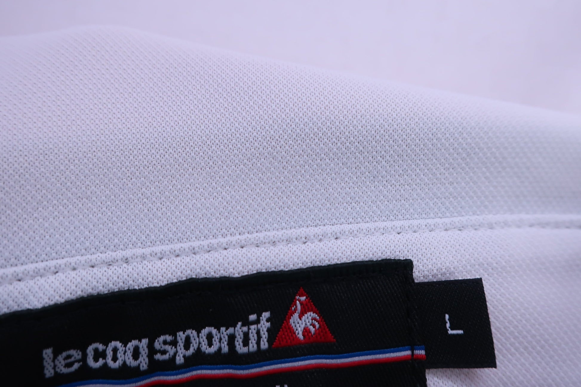 le coq sportif(ルコックスポルティフ) ポロシャツ 白 メンズ L A-5