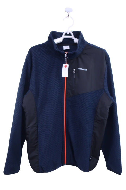 HEAD(ヘッド) フルジップシャツ ネイビー メンズ M A-1