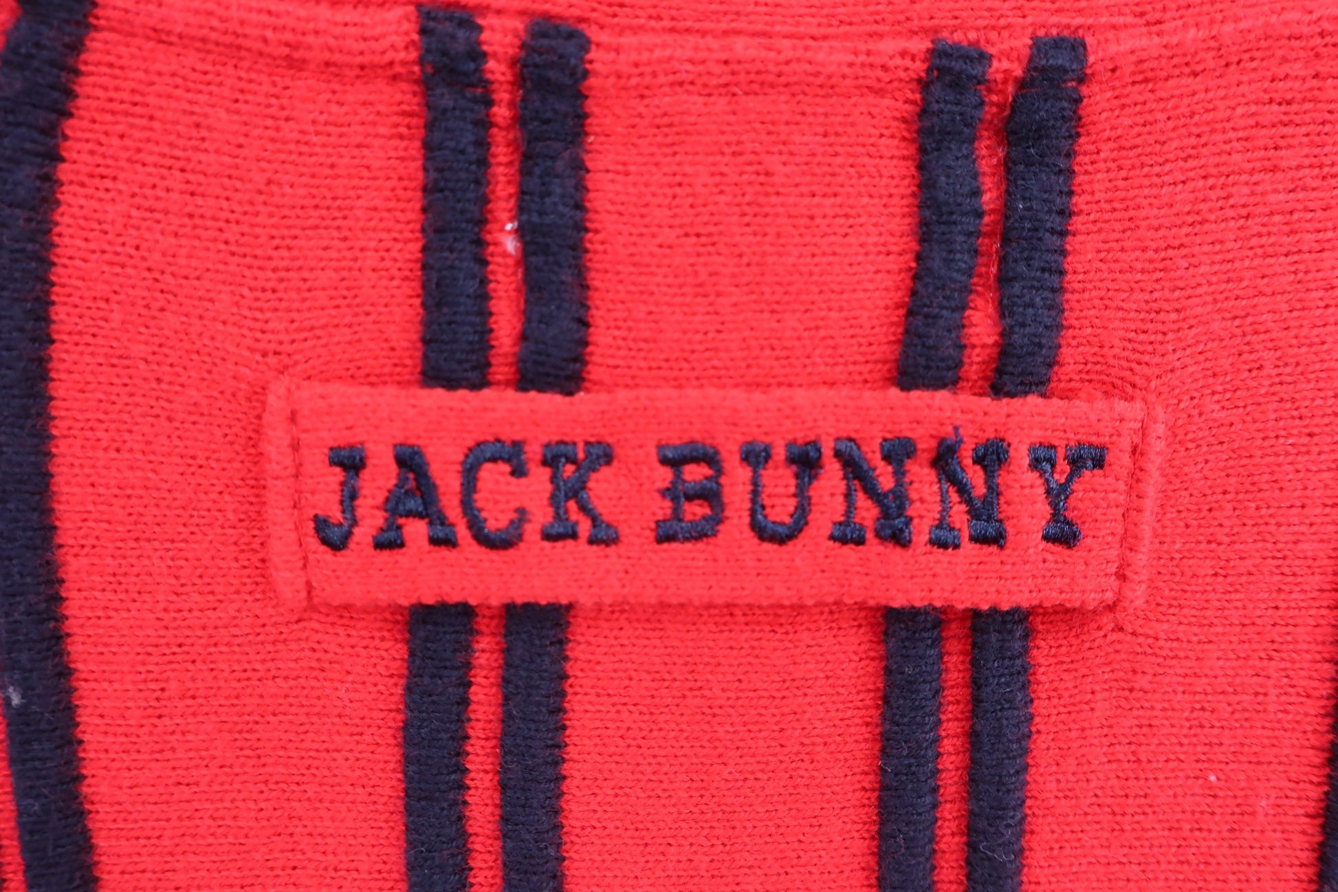 Jack Bunny(ジャックバニー) カーディガン 赤ネイビーストライプ レディース 2 263-7272918 B-5
