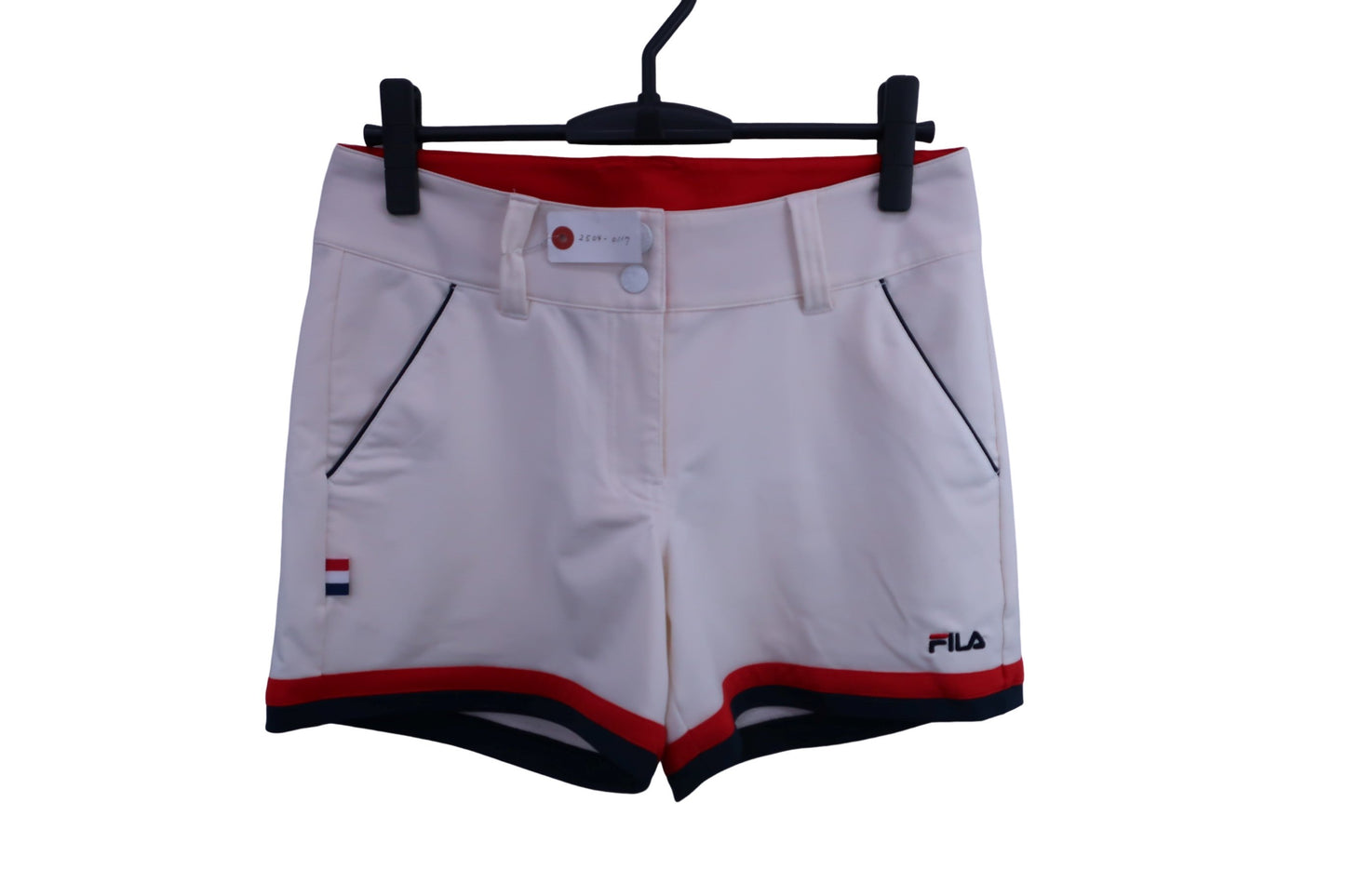 FILA GOLF(フィラゴルフ) ショートパンツ 白 レディース L A-1