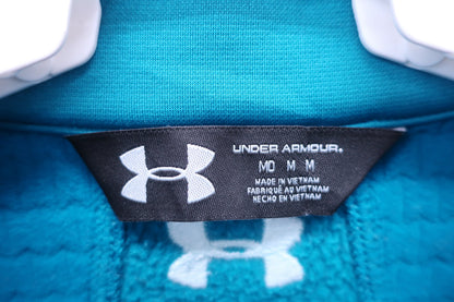 UNDER ARMOUR(アンダーアーマー) ハーフジップシャツ ターコイズブルー メンズ M A-3