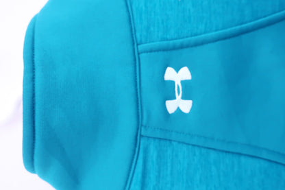 UNDER ARMOUR(アンダーアーマー) ハーフジップシャツ ターコイズブルー メンズ M A-5
