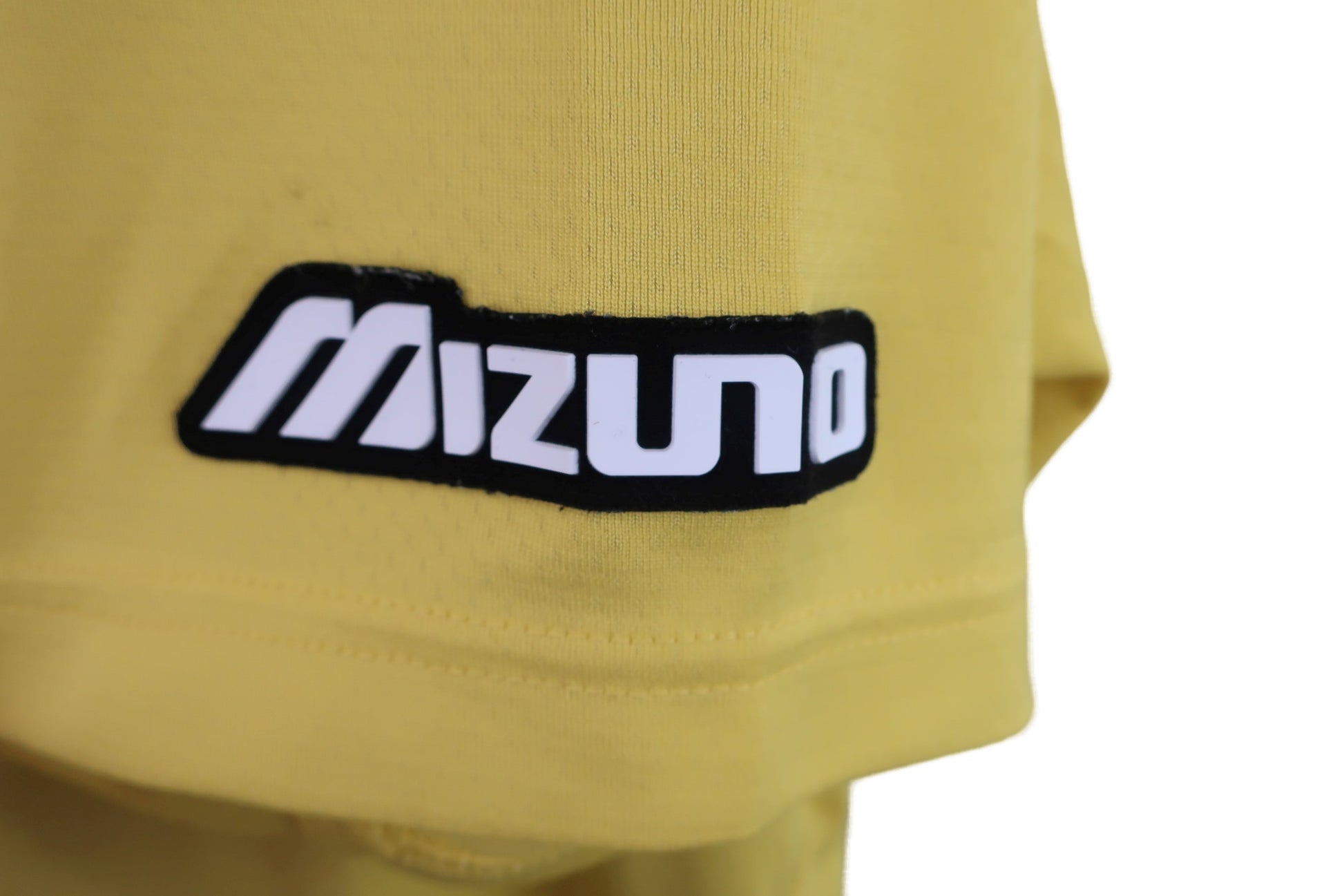 MIZUNO(ミズノ) 半袖ハーフジップシャツ 黄色 メンズ L A-3