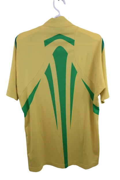 MIZUNO(ミズノ) 半袖ハーフジップシャツ 黄色 メンズ L A-6