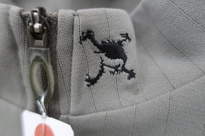 OAKLEY(オークリー) 半袖ハーフジップシャツ グレー メンズ M A-3