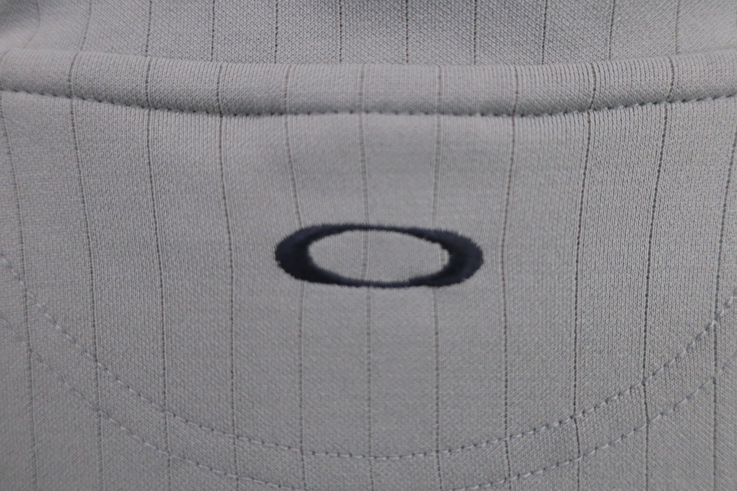 OAKLEY(オークリー) 半袖ハーフジップシャツ グレー メンズ M A-7