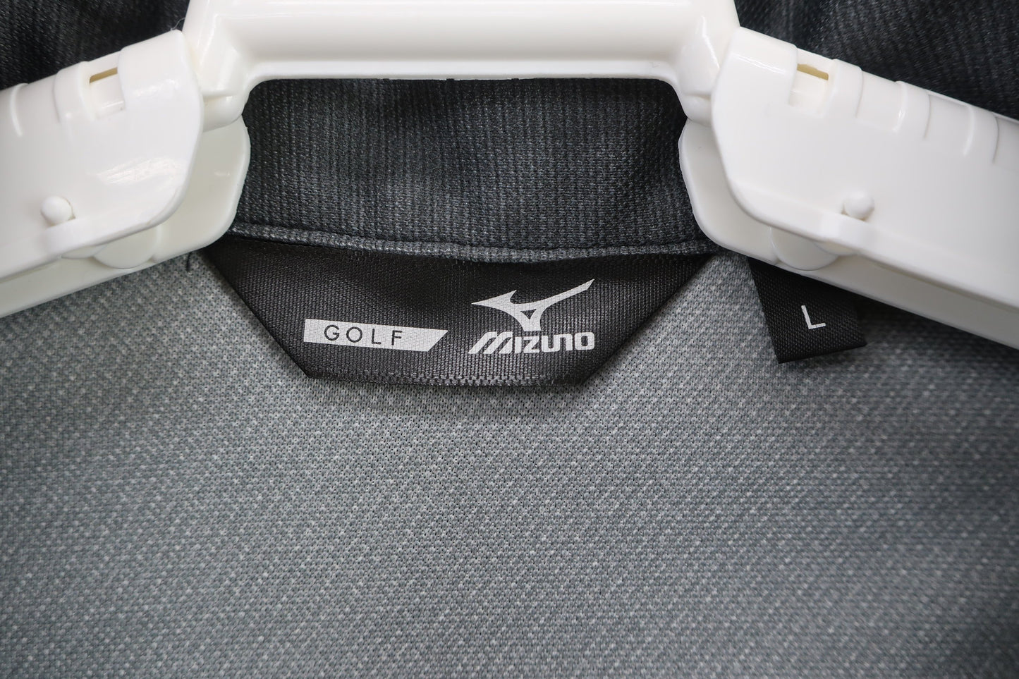 MIZUNO(ミズノ) ポロシャツ グレー総柄 メンズ L A-4