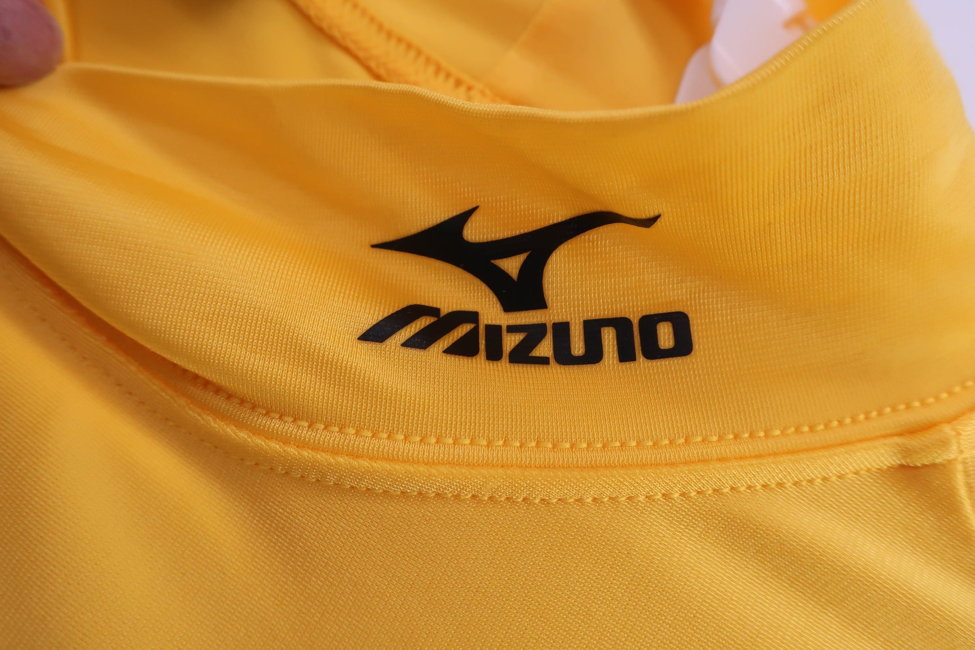 MIZUNO(ミズノ) 半袖ハイネックシャツ 黄色 メンズ L A-2