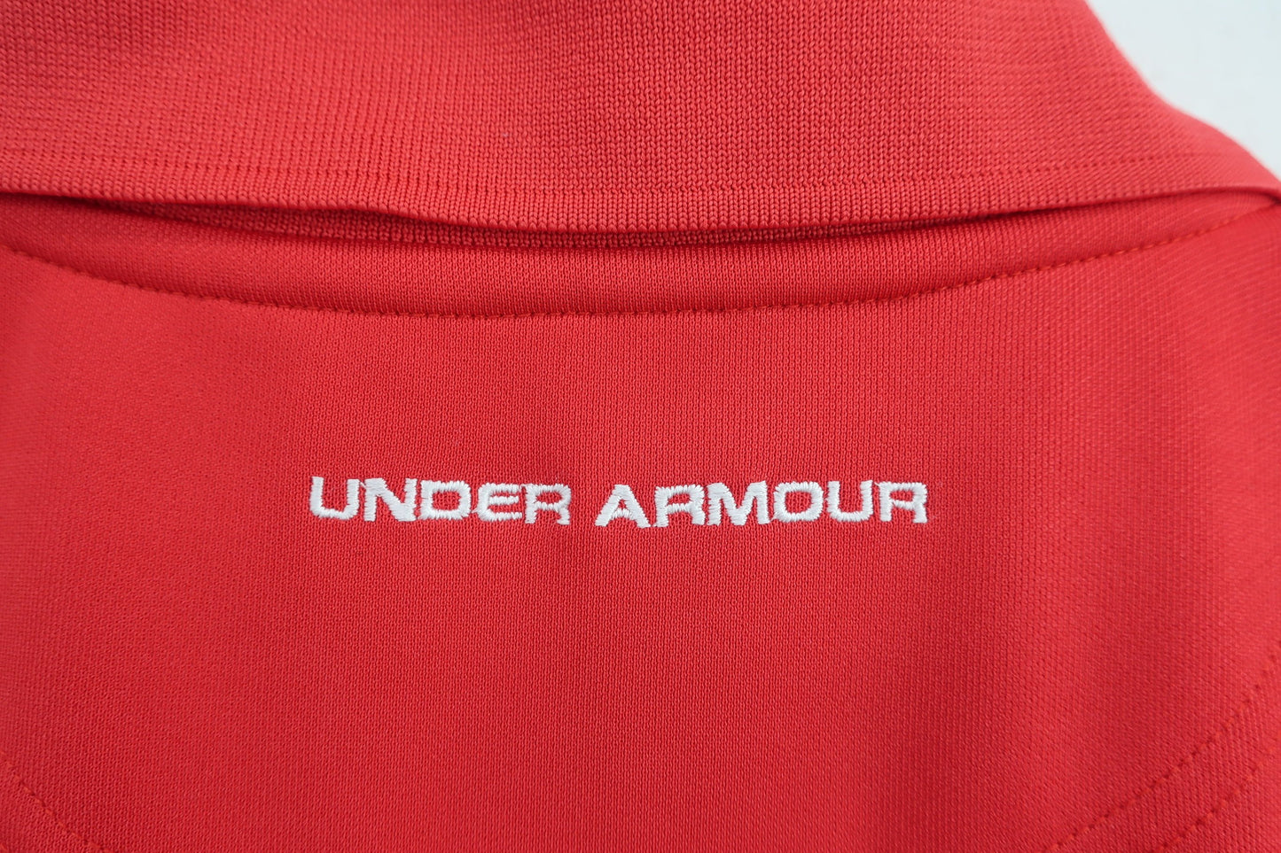 UNDER ARMOUR(アンダーアーマー) ポロシャツ 赤 メンズ L A-6